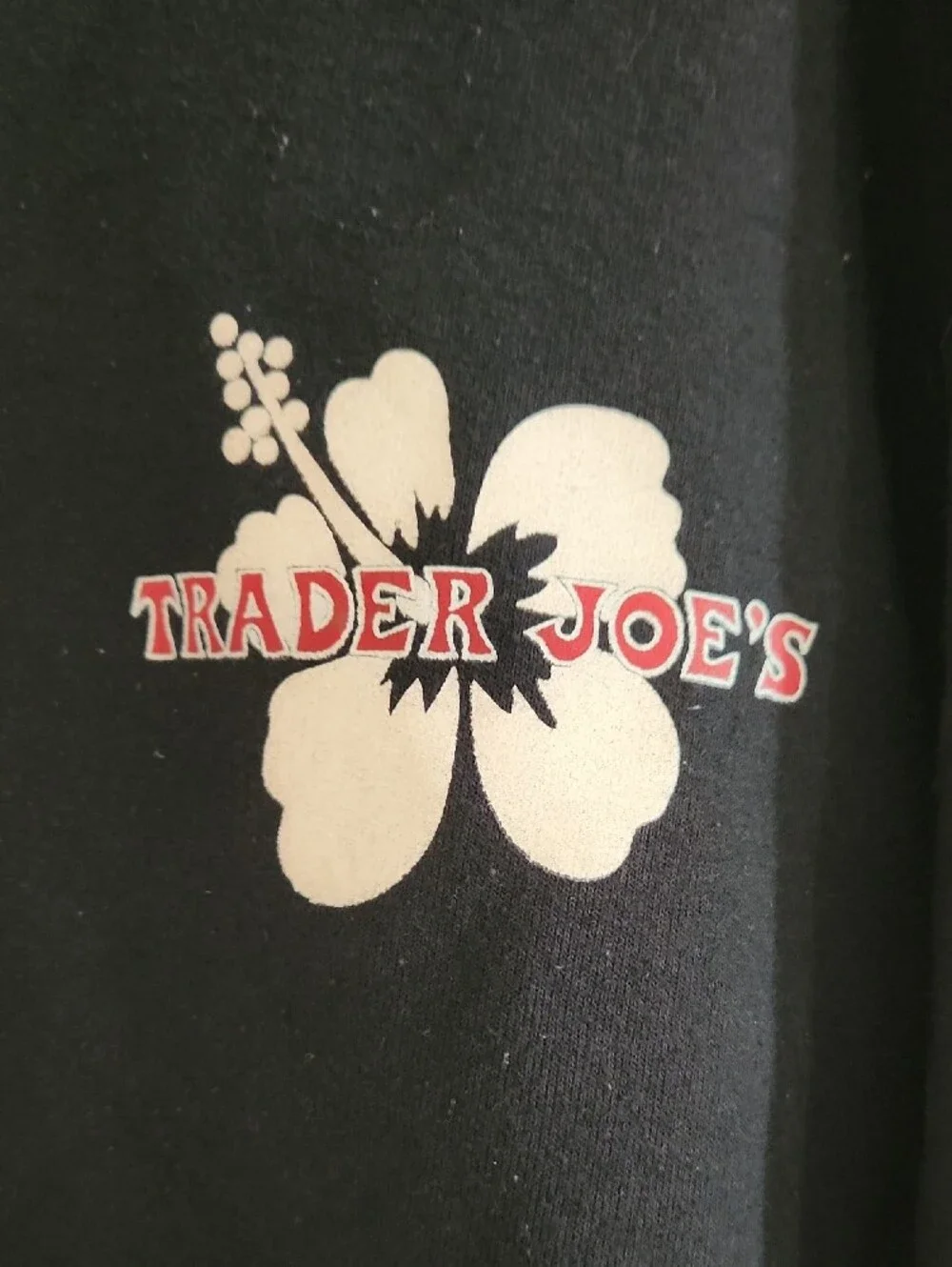 Trader Joe's Black Sweatshirt